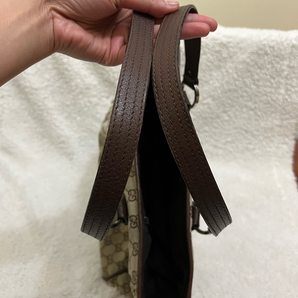 Gucci Tote Bag GG Canvas Leather - Picture 8 of 16